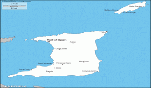 Mapa-Trynidad i Tobago-trinite17.gif