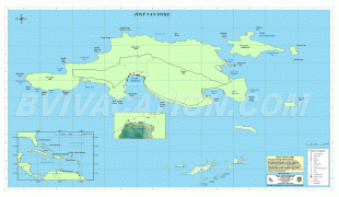 Kaart (kartograafia)-Briti Neitsisaared-Maps-Jost-Van-Dyke-Great-harbour-British-Virgin-Islands-bvi.jpg