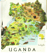 Карта (мапа)-Уганда-detailed_travel_map_of_uganda.jpg