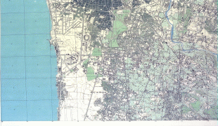 Kaart (cartografie)-Beiroet-beirut03.jpg
