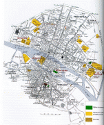 Kaart (cartografie)-Saint-Denis (Réunion)-map.jpg