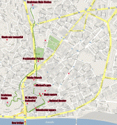 Kaart (cartografie)-Bratislava-Bratislava_2010_Map.jpg