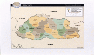 Ģeogrāfiskā karte-Butāna-txu-pclmaps-oclc-780922902-bhutan_admin-2012.jpg