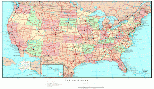Kaart (cartografie)-Verenigde Staten-USA-352047.jpg