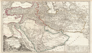 Kort (geografi)-Iran-1753VaugondyMap1.jpg