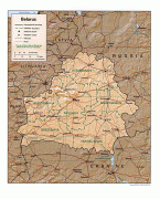 Kaart (kartograafia)-Valgevene-belarus_rel_97.jpg