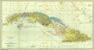 Kaart (kartograafia)-Kuuba-large_detailed_map_of_cuba_1906.jpg