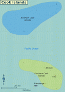 Kaart (cartografie)-Cookeilanden-Cook_islands_map.png
