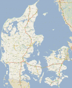 Карта (мапа)-Данска-denmark.jpg