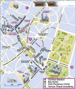Kaart (cartografie)-Brussels Hoofdstedelijk Gewest-Brusel-map.gif