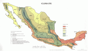 Kort (geografi)-Mexico-Mexican-Climate-Map.jpg