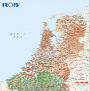 地图-荷兰-POLITICAL%2BROAD%2BVECTOR%2BMAP%2BNETHERLANDS.jpg