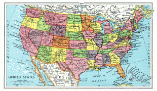 Kaart (cartografie)-Verenigde Staten-Map-of-United-States.jpg
