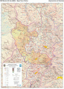 Kaart (cartografie)-Colombia-Risaralda_Colombia_Physical_Map_2003.jpg