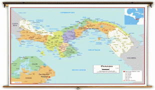 Географическая карта-Панама-academia_panama_political_lg.jpg