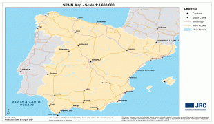 Kaart (kartograafia)-Hispaania-large_detailed_map_of_spain.jpg