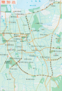 Karte (Kartografie)-Jakarta-Jakarta_map.jpg