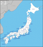 Mapa-Prefektura Okajama-japon15.gif
