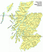 Karte (Kartografie)-Schottland-clans-of-the-scottish-highlands-and-lowlands-map.jpg