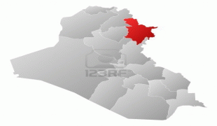 Bản đồ-Sulaymaniyah-14246251-political-map-of-iraq-with-the-several-governorates-where-sulaymaniyah-is-highlighted.jpg