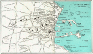 Bản đồ-Saint Peter Port-channel-isles-st-peter-port-1964-map-40284-p.jpg