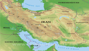 Bản đồ-Iran-iran-map-physical.jpg