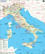 Karte (Kartografie)-San Marino-italy-map.gif