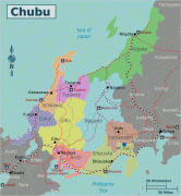 Географическая карта-Япония-Japan_Chubu_Map.png