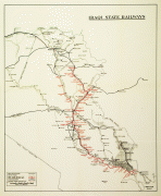 Kaart (cartografie)-Mesopotamië-Iraq-Map.jpg