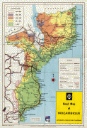 Географічна карта-Мозамбік-Mozambique-Road-Map.jpg
