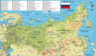 Karte (Kartografie)-Russland-physical_map_of_russia.jpg