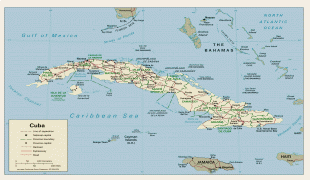 Географическая карта-Куба-Cuba-Map.jpg