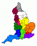 Kaart (cartografie)-Engeland-Ambulance-Services-in-England-map.png