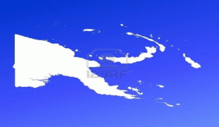 Kaart (kartograafia)-Paapua Uus-Guinea-2427150-papua-new-guinea-map-on-blue-gradient-background-high-resolution-mercator-projection.jpg