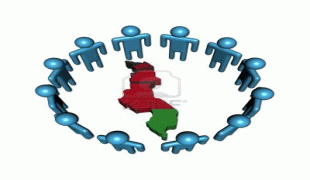 Mapa-Malawi (štát)-6692746-circle-of-abstract-people-around-malawi-map-flag-illustration.jpg