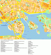 Kaart (kartograafia)-Stockholm-Stockholm-Tourist-Map-2.gif