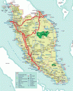 Karte (Kartografie)-Malaysia-peninsular-malaysia-map.jpg