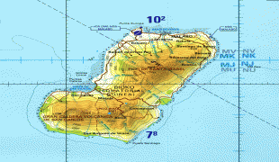 Kaart (cartografie)-Equatoriaal-Guinea-Bioko-Fernando-Po-island-Map.jpg