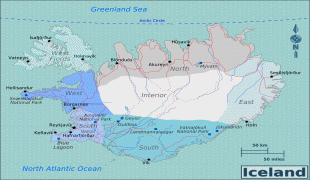 Kaart (cartografie)-IJsland-Iceland_Regions_map.png