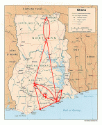 Karte (Kartografie)-Ghana-ghana_map.png