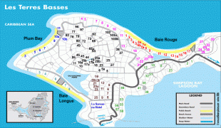 Kaart (kartograafia)-Sint Maarten-terres_basses_map_villas.jpg