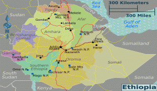 Karte (Kartografie)-Äthiopien-Ethiopia_regions_map.png