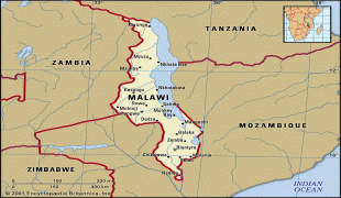 Географічна карта-Малаві-Map_of_Malawi.gif