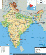 Bản đồ-Ấn Độ-India-physical-map.gif