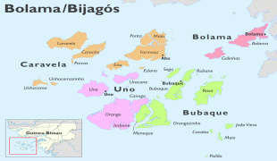 Kaart (kartograafia)-Guinea-Bissau-Map_of_the_sectors_of_the_Bolama_Region,_Guinea-Bissau.png
