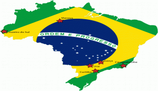 Карта (мапа)-Бразил-BrazilMap.png