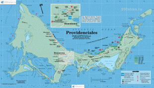 Карта-Търкс и Кайкос-large_detailed_tourist_map_of_Providenciales_Island_Turks_and_Caicos_Islands.jpg