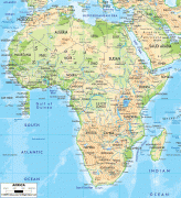 Bản đồ-Châu Phi-Africa-physical-map.gif