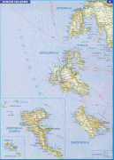 Kaart (kartograafia)-Joonia saarte piirkond-Ionian-Islands-Map.jpg