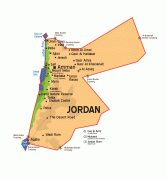 Kort (geografi)-Jordan-jordan_map.jpg